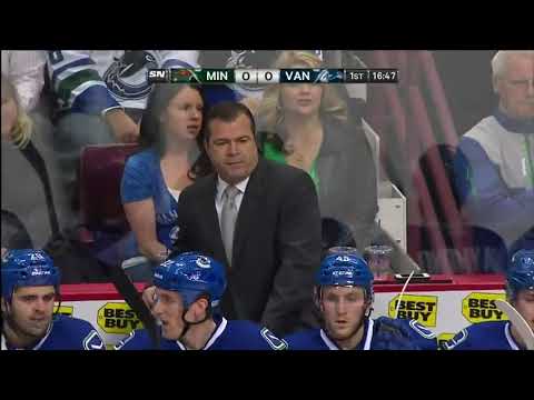 NHL  Mar.18/2013 Minnesota Wild - Vancouver Canucks