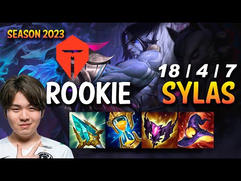 TES Rookie SYLAS vs VEX Mid - KR Ranked