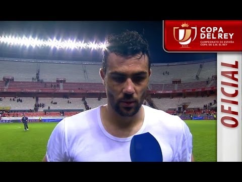 Entrevista a Iborra tras el Sevilla FC (0-2) Racing de Santander - HD