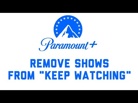 Remove Keep Watching Paramount Plus