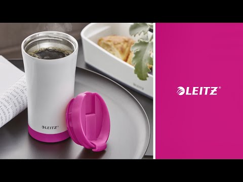 Vídeo do produto Caneca Térmica de Viagem Leitz WOW Pink