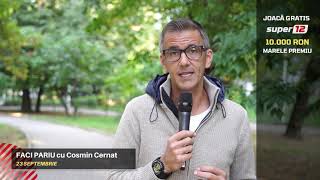 ”Faci Pariu” cu Cosmin Cernat (ep.96): Joi se face cash-profit cu 10 pronosticuri gratuite!