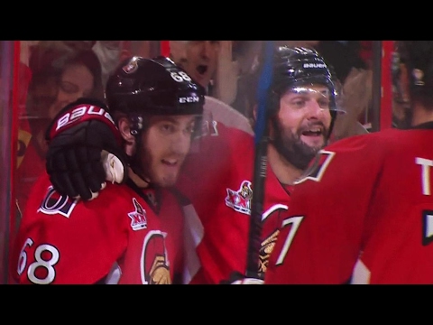 Senators storm back with two quick goals to take lead in 2nd period