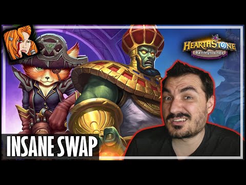 MY CRAZIEST BUILD SWAP EVER?! - Hearthstone Battlegrounds