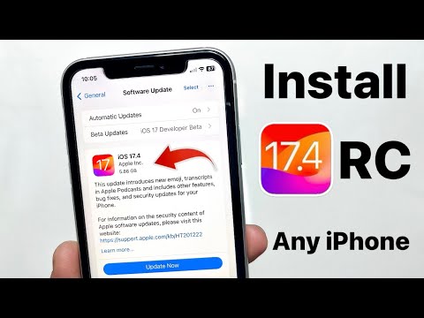 How to install iOS 17.4 RC update on any iPhone- IOS 17.4 RC release