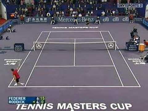 Federer Roddick Shanghai Masters Cup 2007 Round Robin