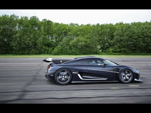 Koenigsegg One:1- 240MPH On Board - New VMax 200 Record