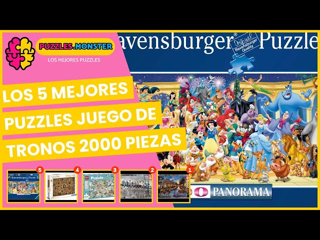 Vídeo relacionado con Clementoni 1000pcs 1000 Piezas Juego de Tronos, Adulto Game of Thrones, Puzzle Personajes Series(39652), Multicolor, M