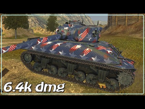 M4A1 Rev • 5 frags • 6.4k dmg • WoT Blitz