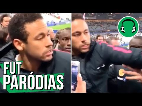 ♫ EITA! NEYMAR DÁ SOCO EM TORCEDOR | Paródia Felices los 4 - Maluma