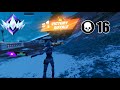 16 Elimination Fortnite Solo Diamond 2 Ranked ( Full Gameplay No Commentary)