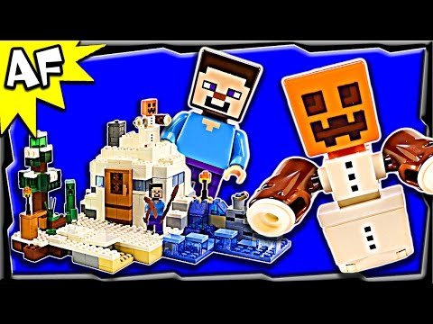 Vidéo LEGO Minecraft 21120 : La cachette dans la neige