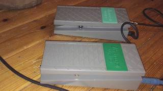 Video thumbnail for Ibanez wah pedal 1990  WH10 V1 vs WH10 V2  2015 reissue  - sound comparison by Hanford Tape Sessions
