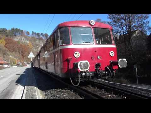 VT 98 auf Harztour - mit dem Schienenbus vom Rhein in Richtung Osten