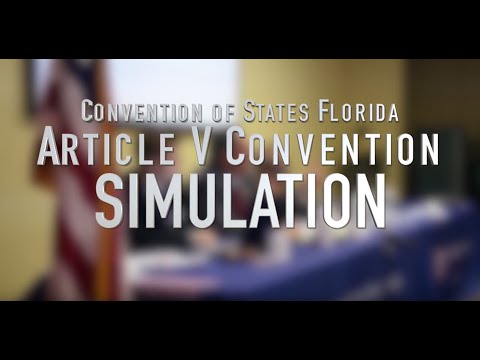 Convention of States Florida Simulates Article V Convention! - COSAction