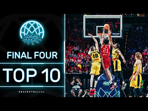 TOP 10 Plays Final Four - Basketball Champions League 2021-22