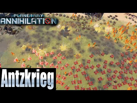 Planetary Annihilation 10 Player FFA - Antzkrieg!