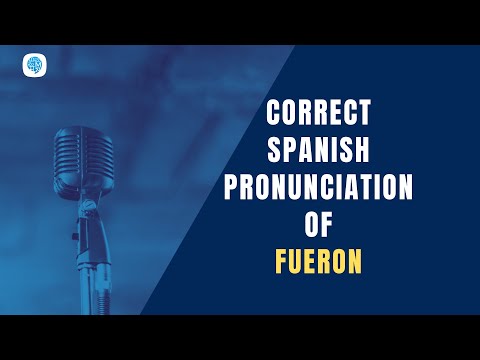 How to pronounce 'past tense regular and irregular verbs' (fueron) in Spanish?|Spanish Pronunciation