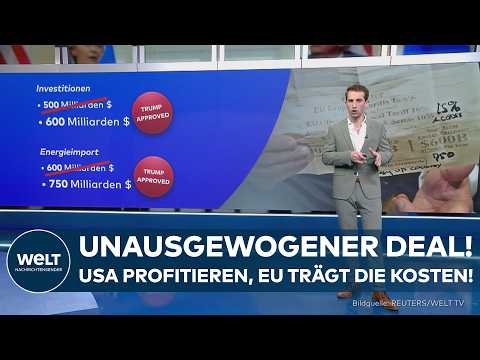 ZÖLLE: Dealmaker Trump hat zugeschlagen! – Wie die EU Schritt für Schritt einknickte!