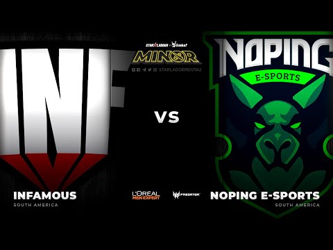 [RU] Infamous vs NoPing e-sports, Game 1, StarLadder ImbaTV Dota 2 Minor Season 3 SA Qualifier
