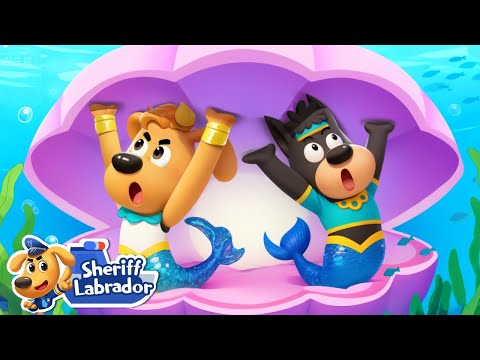 Aquarium Adventure | 🌊 WaterCity Mystery | Kids Cartoon | Safety Rules | Sheriff Labrador