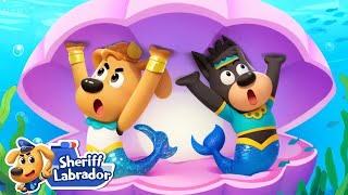 Aquarium Adventure | 🌊 WaterCity Mystery | Kids Cartoon | Safety Rules | Sheriff Labrador