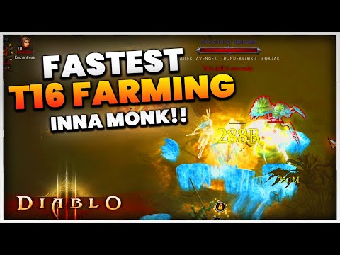 Diablo 3 FASTEST T16 FARMING INNA'S MONK BUILD GUIDE! (Season 27)