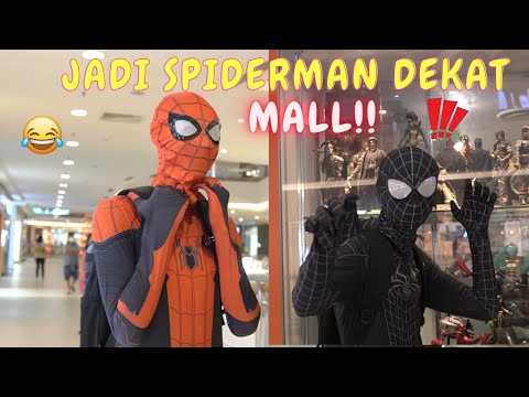 BELI BAJU UNTUK PERSIAPAN AIRA KAHWIN !! - JADI SPIDERMAN DEKAT MALL !