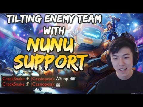 Stunt | HOW TO TILT ENEMY TEAM AS NUNU SUPPORT