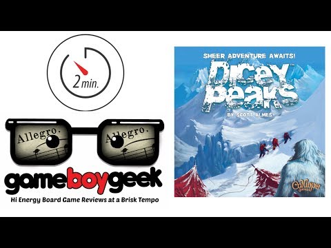 The Game Boy Geek's Allegro (2-min) Review of Dicey Peaks