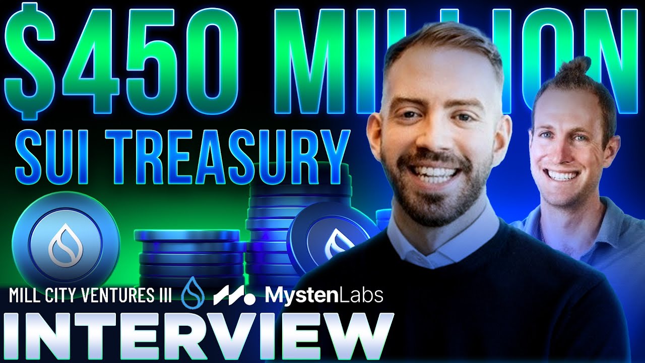 Official $450 Million Sui Treasury Stock!🔥$MCVT🚨Mysten Labs + Mill City Ventures INTERVIEW