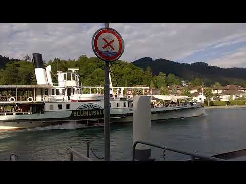 Das Dampfschiff Blüemlisalp