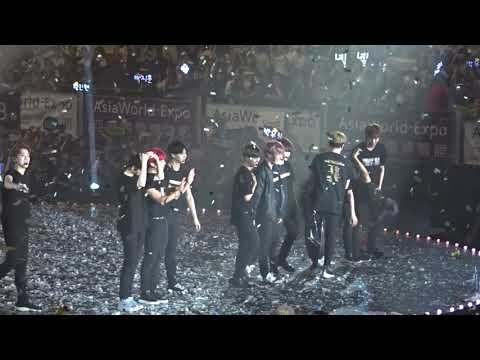 180728 Wanna One World Tour in Hong Kong - I.P.U and Ending of the Show