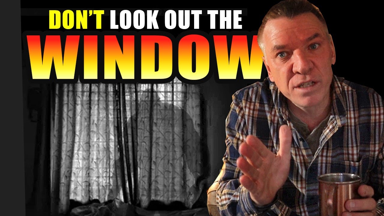 Late at Night Encounter OUTSIDE his Bedroom Window!