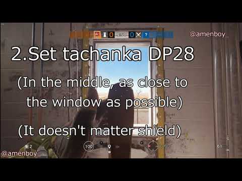 This is Tachanka's only and strongest use（Glitch or not）