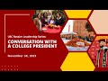 USC Rossier Leadership Series Ryan Cornner President Of Glendale Community College