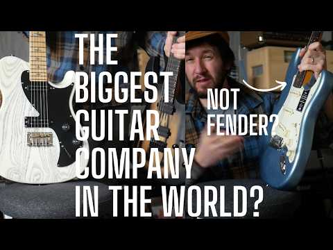 The BIGGEST GUITAR COMPANY IN THE WORLD - It Isn't Fender?