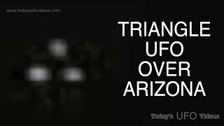 TR3-B UFO Captured Over Maricopa, Arizona