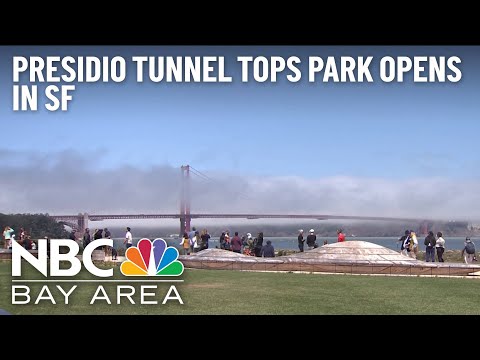 San Francisco's Presidio Tunnel Tops Park Opens to the Public
