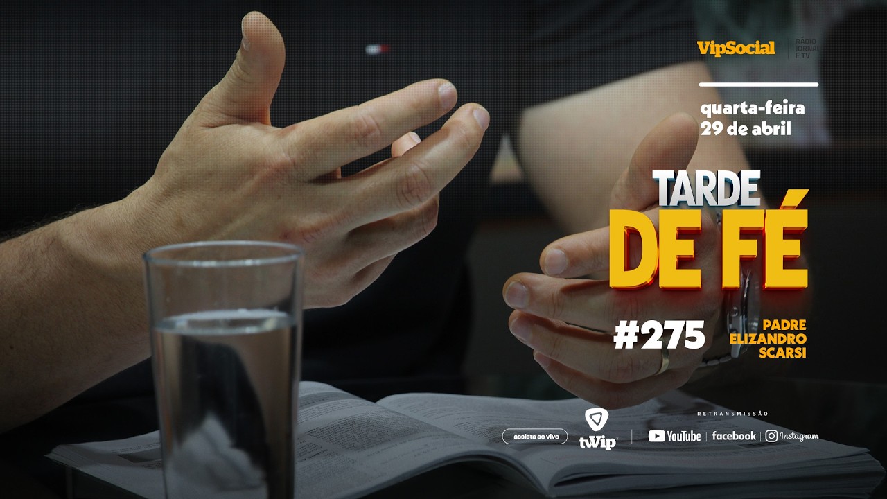 Padre Elizandro conduz o Tarde de fé para sua quarta-feira, 29 de abril