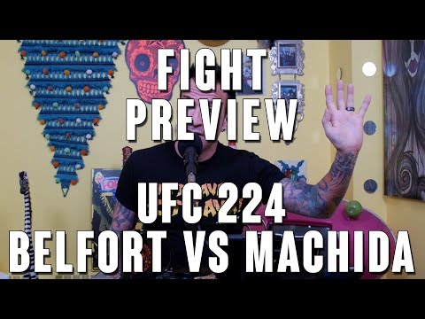 UFC 224: Vitor Belfort vs Lyoto Machida Fight Preview