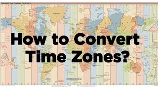 Time Zone Converter | How to Convert Time Zone  | Time Zone Converter 