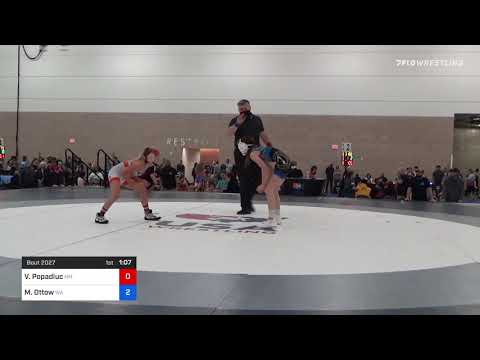 80 Kg Rr Rnd 2 - Vivienne Popadiuc, Nm Vs Malia Ottow, WA