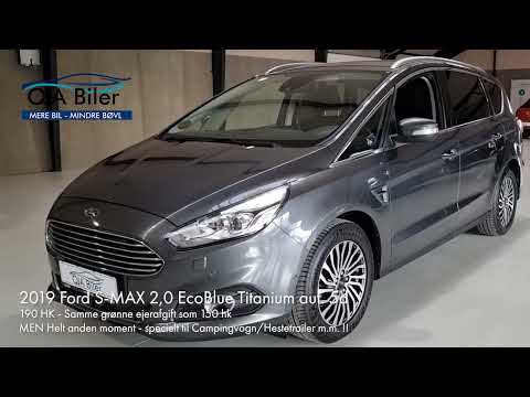 2019 Ford S-MAX 2,0 EcoBlue Titanium aut. 5d