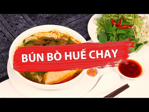 ✅ BÚN BÒ HUẾ CHAY - Món ngon Au Lac Vegan