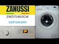 Zanussi Lindo 1000 ZWD71460CW Washer Dryer Cotton Dry