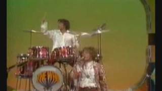 Keith Moon´s drum kit explodes