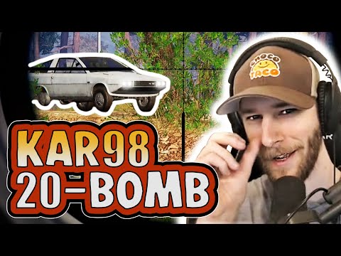 Kar98 20-Bomb for chocoTaco ft. HollywoodBob - PUBG Taego Duos Gameplay