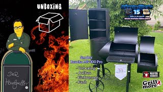 Smoker MS 300 Pro - Unboxing, Aufbau, Einbrennen, Fazit