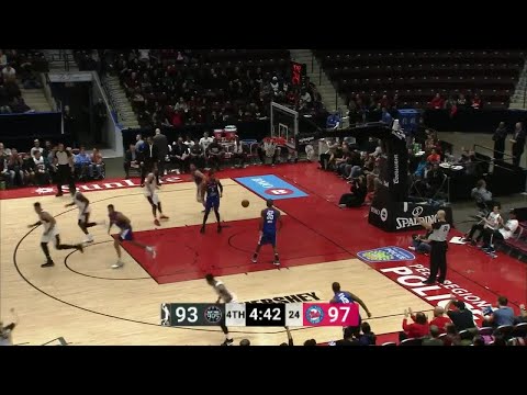 Alfonzo McKinnie Posts 17 points & 10 rebounds vs. Long Island Nets